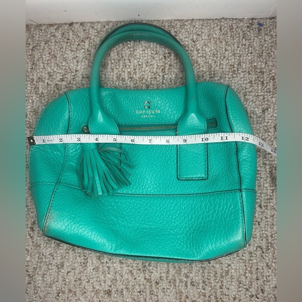 Kate Spade Teal Satchel Bag or hand bag - Picture 9 of 10